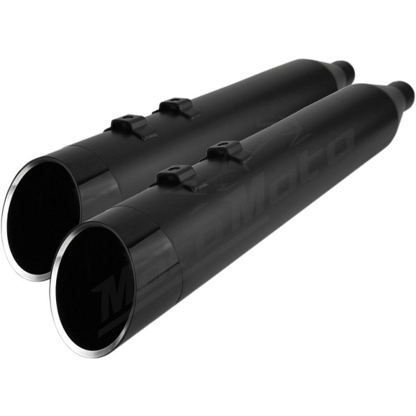 KHROME WERKS 4-1/2" HP-Plus® Slip-On Mufflers Harley Davidson FLHFB / FLHR / FLHRXS / FLHT / FLHTKSE / FLHX / FLTRK / FLTRXSE 1750-1977 17-25