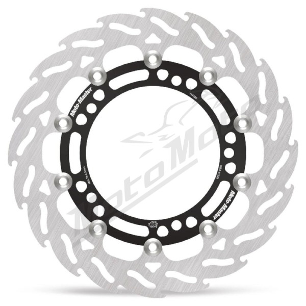 MOTO-MASTER Flame Front Right Floating Brake Disc Kawasaki EX / Z 400 18-26
