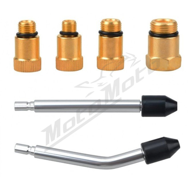 Compression tester for gasoline engine set of 8 pcs (digital)