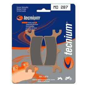 TECNIUM MX/ATV Sintered Metal Brake pads MO287 Polaris ATP / Magnum / Predator / Scrambler / Sportsman / Trail Blazer / Xpedition 325-800cc 96-14