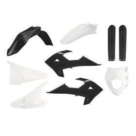 POLISPORT Complete Body Kit Black / White Gas Gas EC 200-300 18-20