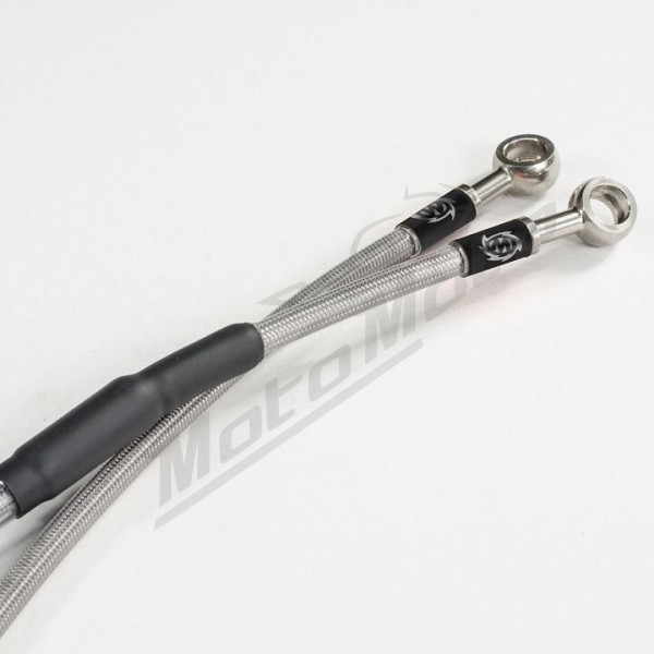 MOTO-MASTER Nerūdijančio plieno priekinė stabdžių žarnelė Yamaha YZ 250-450 23-26