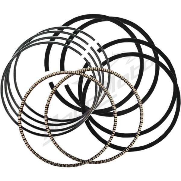 S&S CYCLE Replacement Ring Set for S&S Pistons Harley Davidson FLD / FLHR / FLHRC / FLHRCI 1450-1800cc 99-17