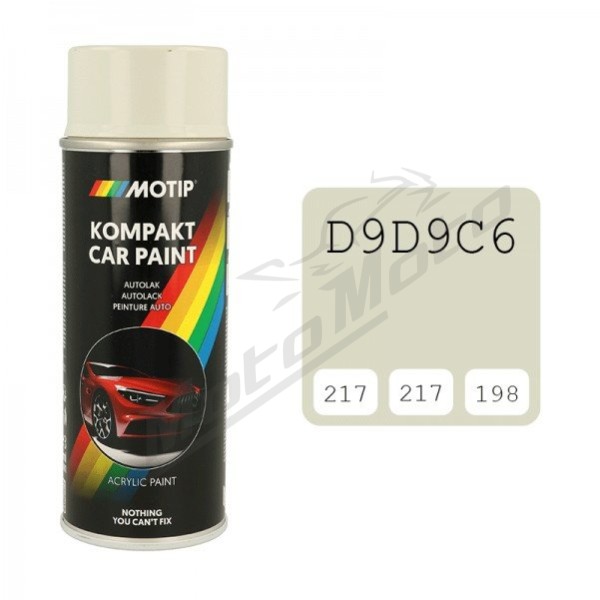 MOTIP Coloured paint D9D9C6 400ml