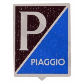 STICKER/BADGE RMS PIAGGIO (46,5x36,5mm)