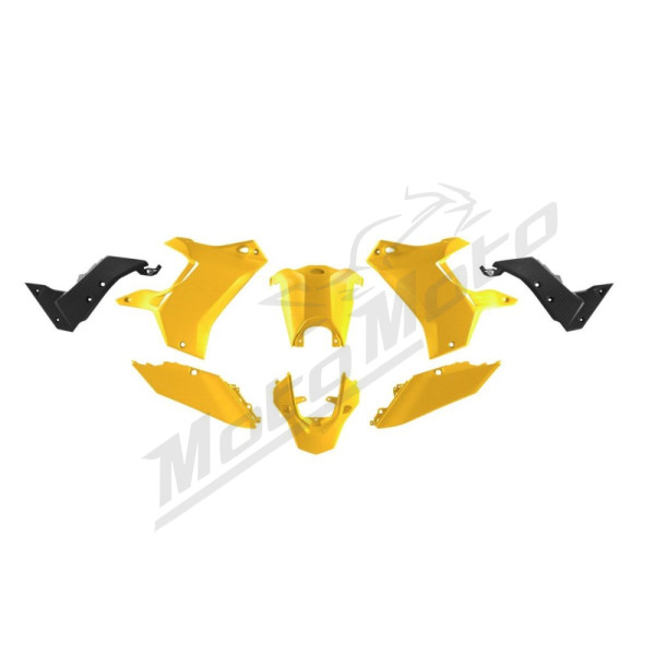 Racetech set of plastics Yamaha Tenere 700 19-24 Black / Yellow