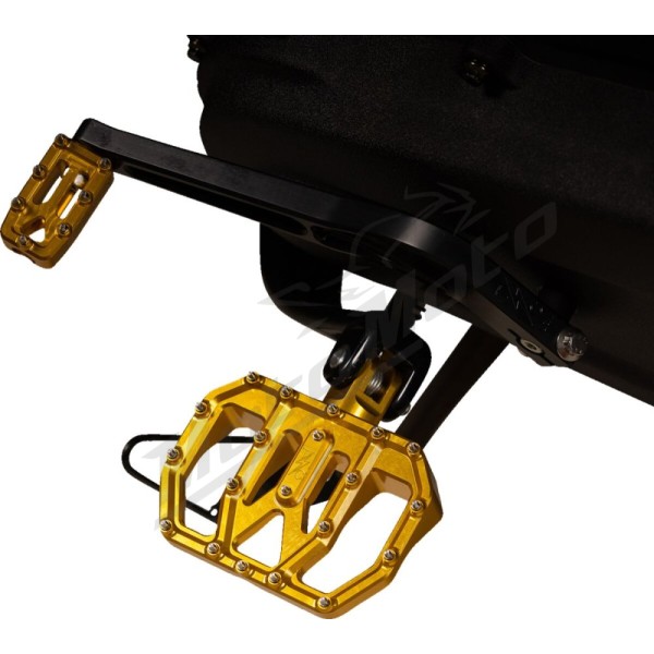 THRASHIN SUPPLY CO. Mini Aggressor Floorboards Harley Davidson FL / FLD / FLDE 1200-1977cc 72-25