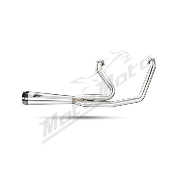 ZARD FULL KIT EXHAUST SYSTEM 2:1 Harley Davidson FXBBS / FXFB / FXFBS / FXLRST / FXST 1750-1923cc 18-24