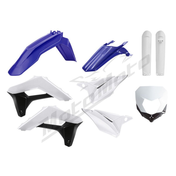 POLISPORT Blue/White Complete Body Kit Sherco SE / SE-R / SEF / SEF-R 250-500cc 17-23