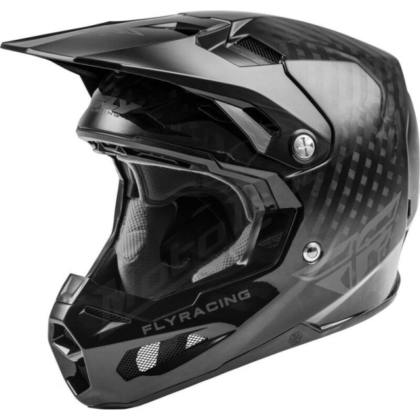 FLY RACING Youth Formula Carbon Solid Helmet