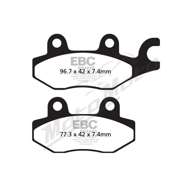 EBC FA-HH Series Sindered Brake Pads  YAMAHA / SUZUKI / PIAGGIO / KTM / KAWASAKI / CAN AM / BETA