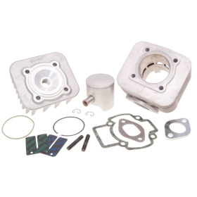 Cilindro komplektas POLINI Aliuminum  Piaggio / Gilera 50cc AC 2T Ø47,6 PIN Ø12
