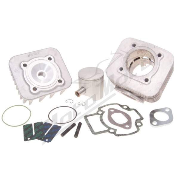 Cilindro komplektas POLINI Aliuminum  Piaggio / Gilera 50cc AC 2T Ø47,6 PIN Ø12