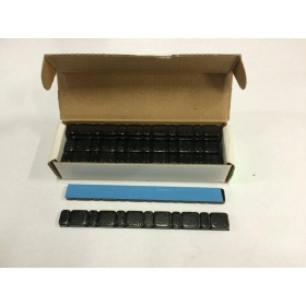 Wheel Balancing weight 6x2.5gr + 6x5gr (15pcs) Black