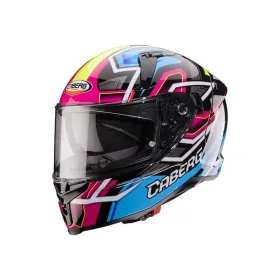 Helmet Caberg Avalon X Brama Black/Blue/Fluorescent Yellow