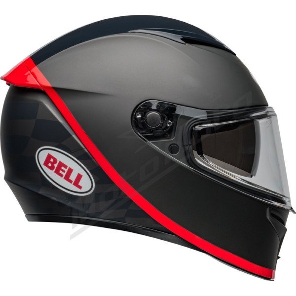 BELL Lithium Mips Helmet - Hartluck Matte/Gloss Black/Red