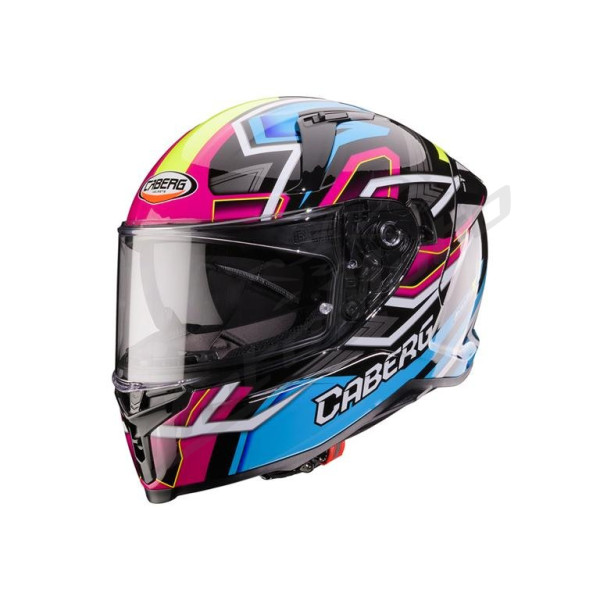 Helmet Caberg Avalon X Brama Black/Blue/Fluorescent Yellow