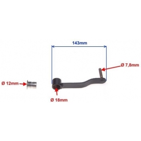 Chain tensioner arm with bushing SHINERAY ATV250 STXE