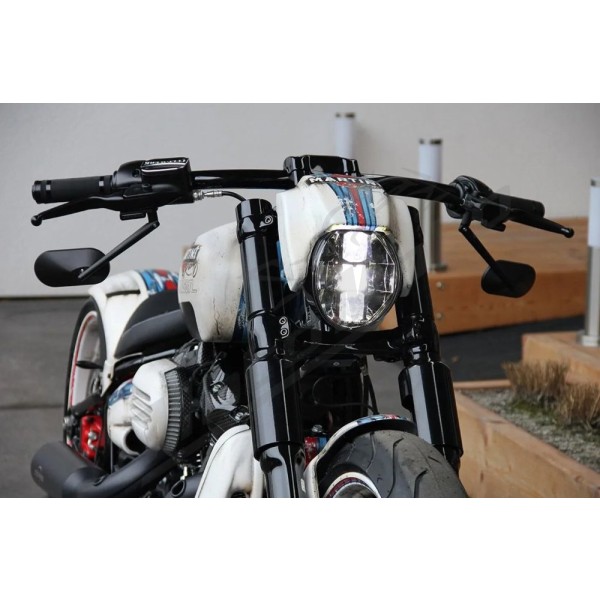CULT WERK Headlight Mask Black Harley Davidson 1750-1923cc 2018-2023