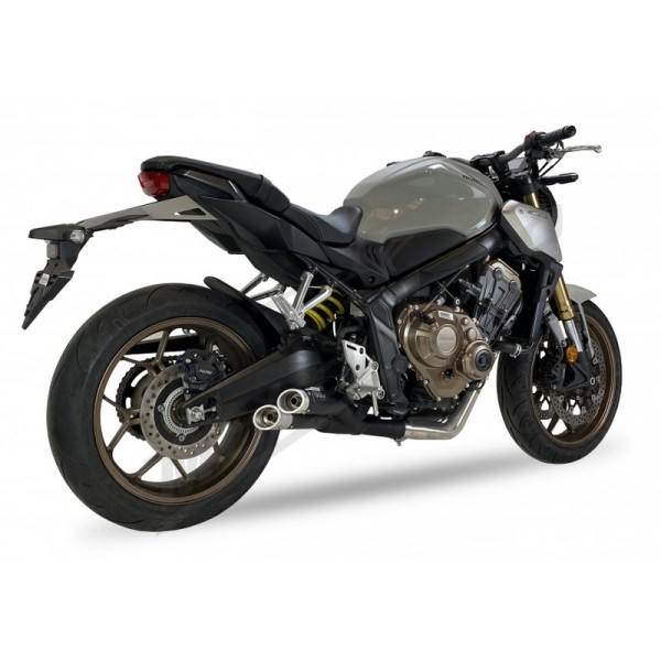XIL Hyperlow Exhaust system aluminum / stainless steel Honda CB / CBR 650R 21-23