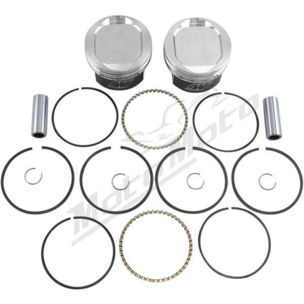 WISECO High-Performance Piston Kit Harley Davidson 883cc 86-19 Ø89,04 
