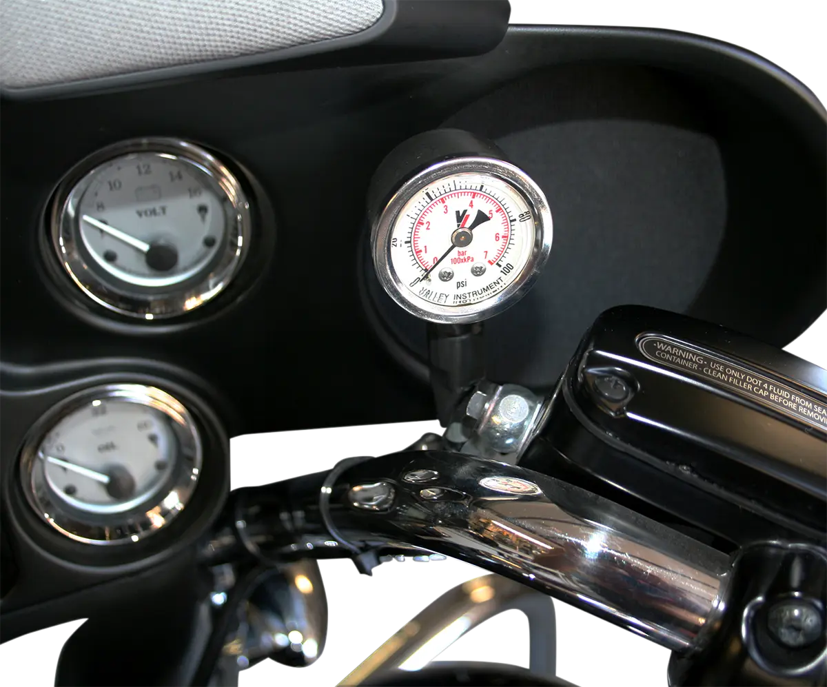 FEULING PARTS Oil PSI Gauge Kit Harley Davidson FLFB / FLHT / FLTRU / FXST 1750-1977cc 83->
