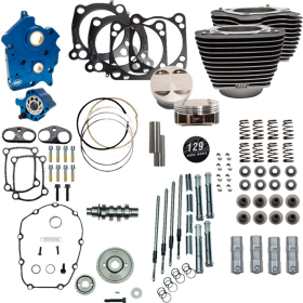 S&S CYCLE 129" Power Package Engine Performance Kit Harley Davidson FLDE / FLFB / FLFBS 1750-1977cc 17-23