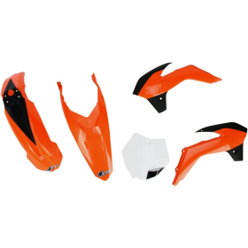 Ufo Plastics Kit KTM SX 85cc 13-17 Orange/Black