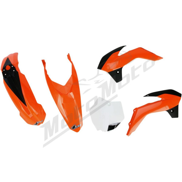 Ufo Plastics Kit KTM SX 85cc 13-17 Orange/Black