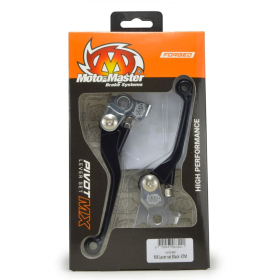 MOTO-MASTER Pivot Lever Set Black Gas Gas / Husqvarna / KTM 125-501 14-26