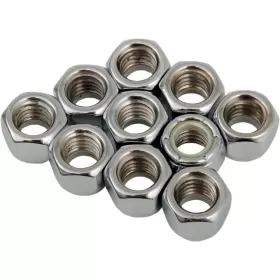 DRAG SPECIALTIES Replacement Insert Nuts M10 x 1.5 10pcs.