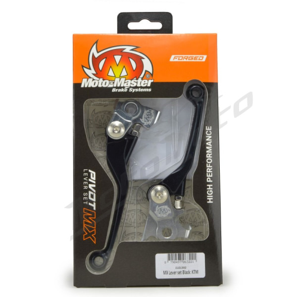 MOTO-MASTER Pivot Lever Set Black Gas Gas / Husqvarna / KTM 125-501 14-26