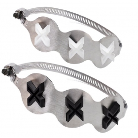 Exhaust guard UNIVERSALI BAGOROS X-CRASH 1pcs.