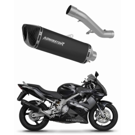 Honda CBR 600 F4i 2001-2006 Dominator Exhaust Silencer Muffler HP6 BLACK + dB killer