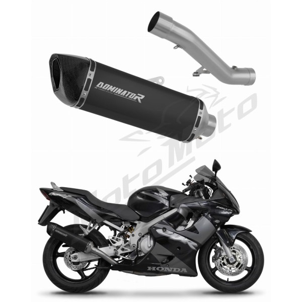Honda CBR 600 F4i 2001-2006 Dominator duslintuvas HP6 BLACK + dB killer