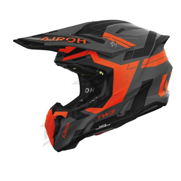 AIROH Twist 3 Dynasty Blue Motocross Helmet