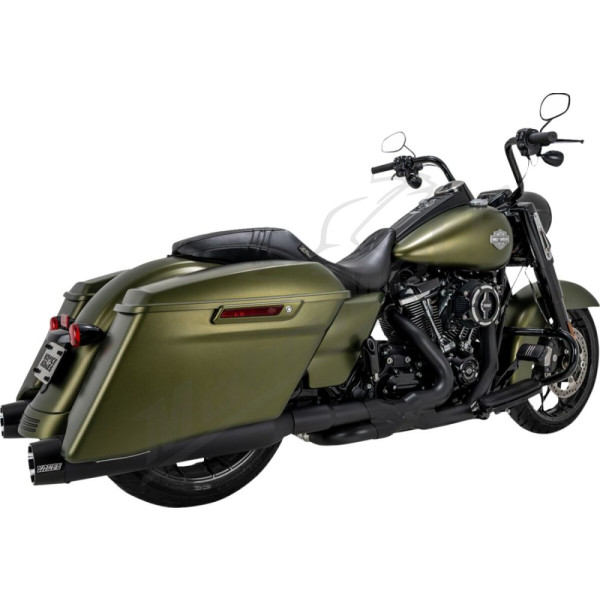 VANCE & HINES Blackbird 450 Slip-On Mufflers Harley Davidson FLH / FLHR / FLHTKL / FLHX / FLTRXST 1750-1977 17-25