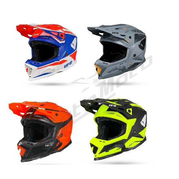 UFO Echus Cross Fiberglass Helmet
