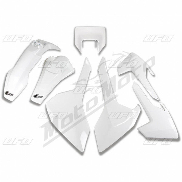 UFO Complete Plastic Kit White Husqvarna TX / TE / FE 125-501 17-19
