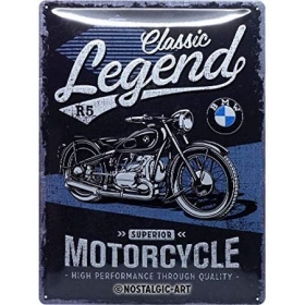 Metal tin sign BMW LEGEND 30x40