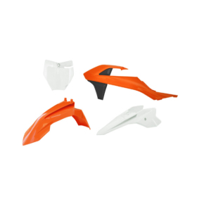 Racetech Plastic Set KTM SX / SX-E 16-24 Orange/Black/White