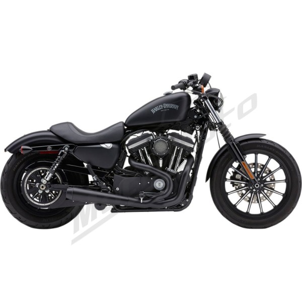 COBRA El Diablo 2:1 Exhaust System Harley Davidson XL 883-1200cc 14-22