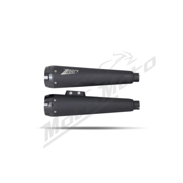 ZARD Conical Slip-Ons Mufflers Harley Davidson FXBB / FXLR / FXST 1750-1923cc 18-24