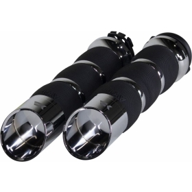 KHROME WERKS Edge Grips 25,4mm Harley Davidson FLD / FLH / FLHR / FLHT / FLS / FLSTC / FLSTS / FLTRI / FXD / FXRT / FXST / XL / XLH 500-1690 82-24