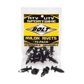 BOLT M8 Nylon Rivet 10 pieces