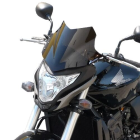 BULLSTER Windscreen (Gray, Smoke) HONDA CB 600cc 11-13