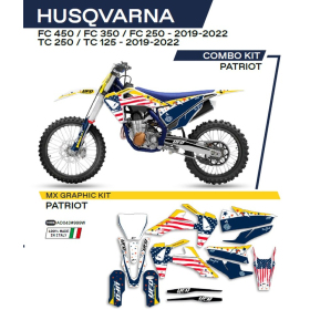 UFO Stickers set Husqvarna TC / FC 125-450 19-22