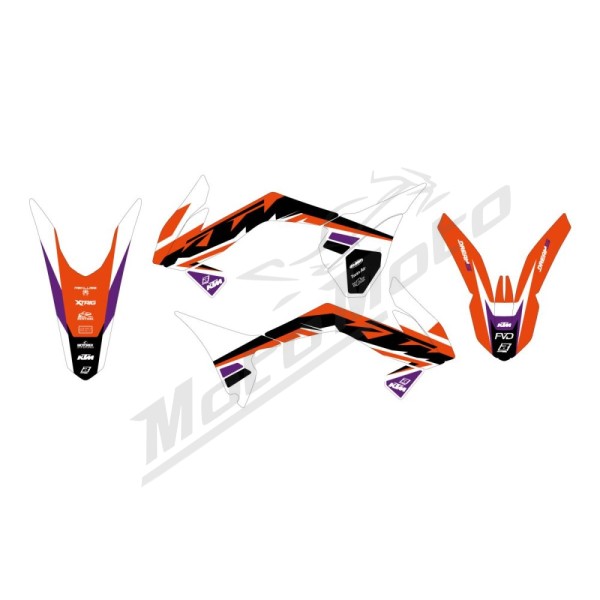 BLACKBIRD RACING Dream 5 Graphic Kit KTM SX 85cc 13-17