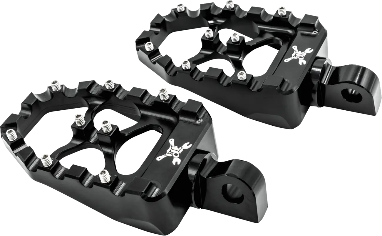 BURLY BRAND MX Evolution Driver Pegs Harley Davidson 883-1690cc 1997-2022