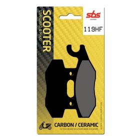 Sbs Brakepads 119HF Ceramic DAELIM / HONDA / KYMCO